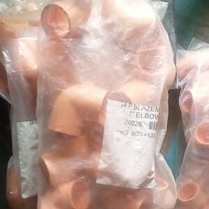 1" Elbow Fittings - Tan
